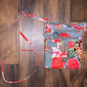 FLORAL PRINT PURSE